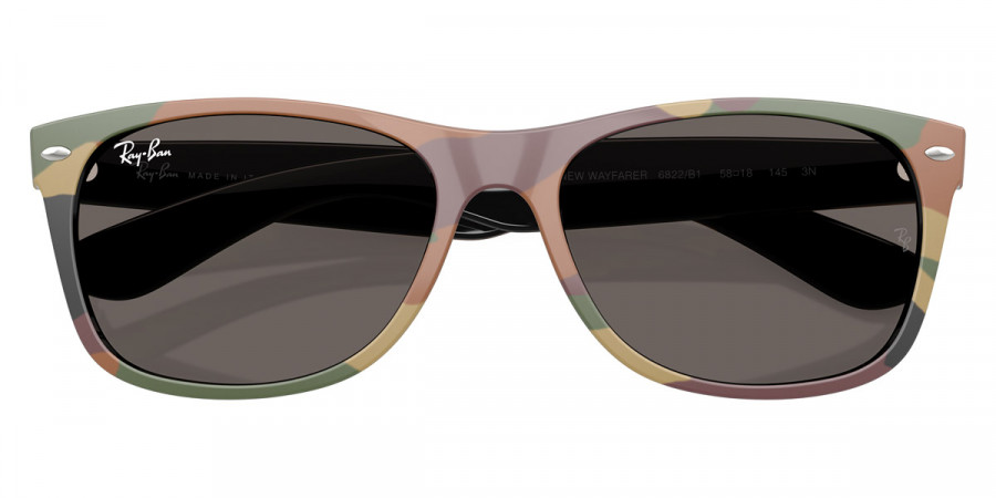 Color: Black and Green Camouflage (6822B1) - Ray-Ban RB21326822B155