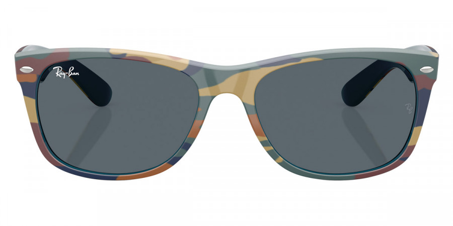 Ray-Ban™ New Wayfarer RB2132 6824R5 55 - Blue and Blue Camouflage