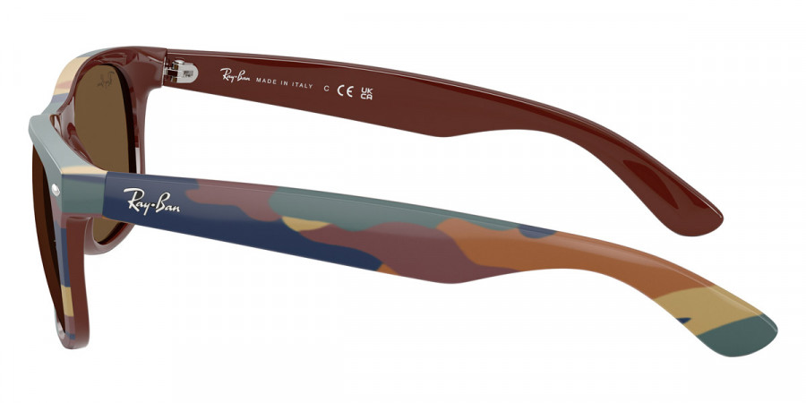 Color: Brown and Blue Camouflage (682533) - Ray-Ban RB213268253355