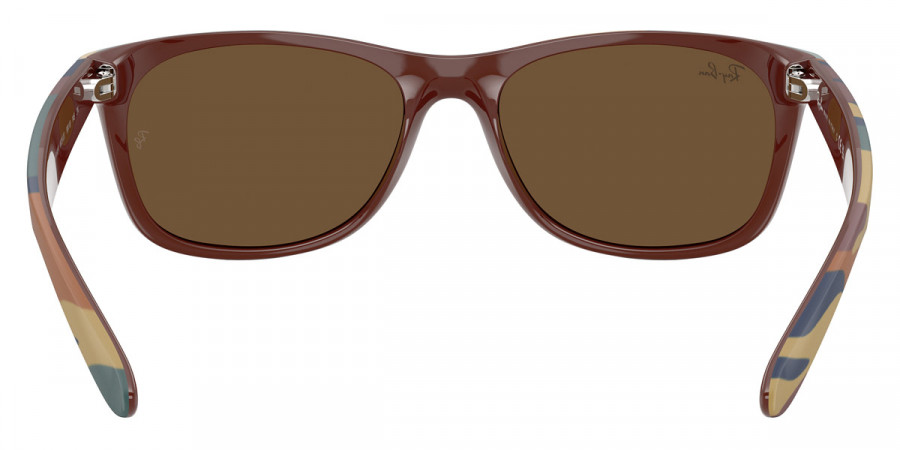 Color: Brown and Blue Camouflage (682533) - Ray-Ban RB213268253355