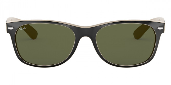 Ray-Ban™ New Wayfarer RB2132 875 55 - Black On Beige