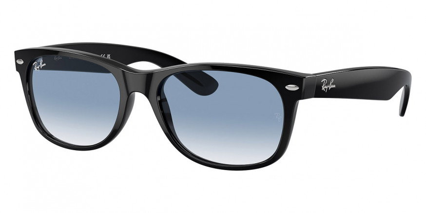 Ray-Ban™ New Wayfarer Low Bridge Fit RB2132F 901/3F 55 - Black