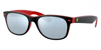Color: Matte Black On Red (F63830) - Ray-Ban RB2132MF6383055