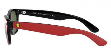 Color: Matte Red On Black (F63931) - Ray-Ban RB2132MF6393155