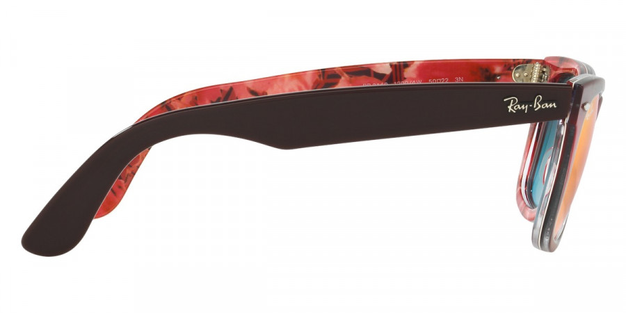 Color: Top Gradient Pink on Brown (12004W) - Ray-Ban RB214012004W50