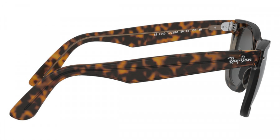 Color: Havana On Transparent Brown (1292B1) - Ray-Ban RB21401292B150