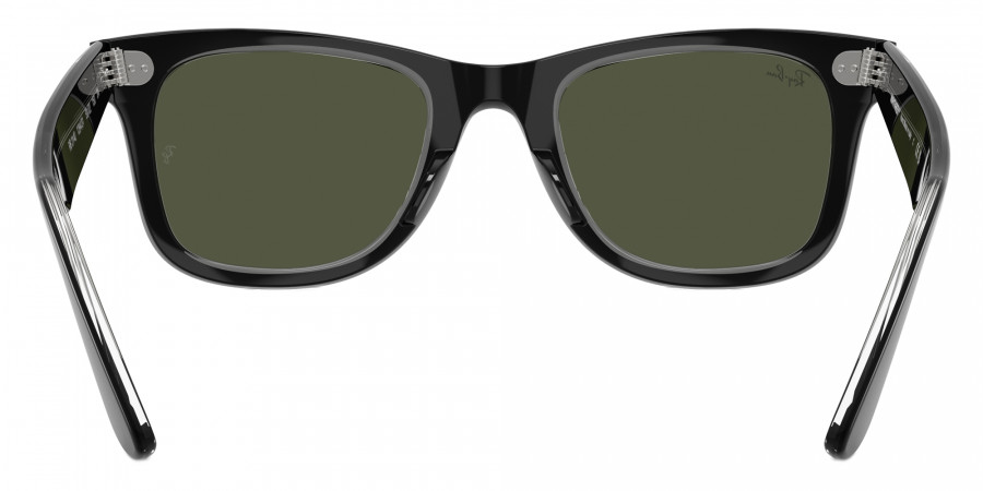 Color: Black on Transparent (129431) - Ray-Ban RB214012943150