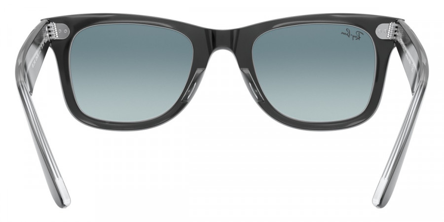Color: Black On Transparent (12943M) - Ray-Ban RB214012943M50