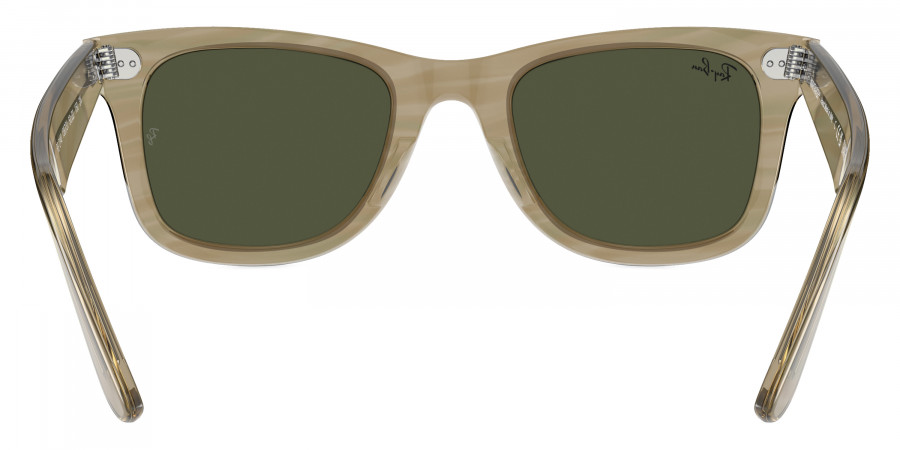 Color: Photo Striped Gray (138731) - Ray-Ban RB214013873150