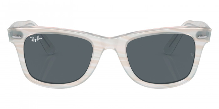 Ray-Ban™ Wayfarer RB2140 1407R5 50 - Photo Striped Light Blue