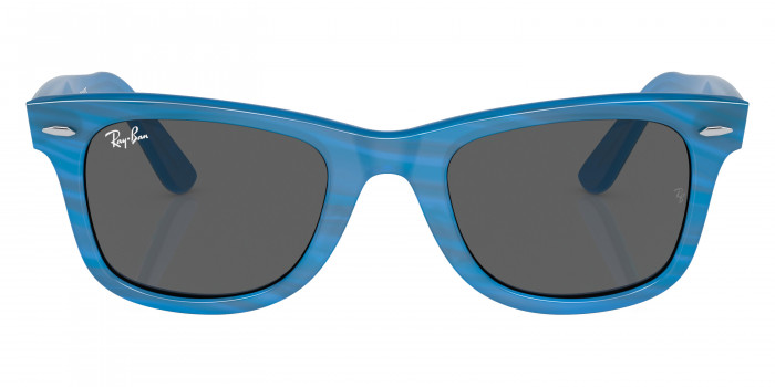 Ray-Ban™ Wayfarer RB2140 1409B1 50 - Photo Striped Blue