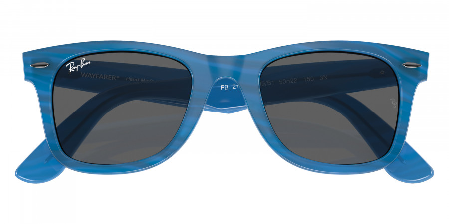 Color: Photo Striped Blue (1409B1) - Ray-Ban RB21401409B150