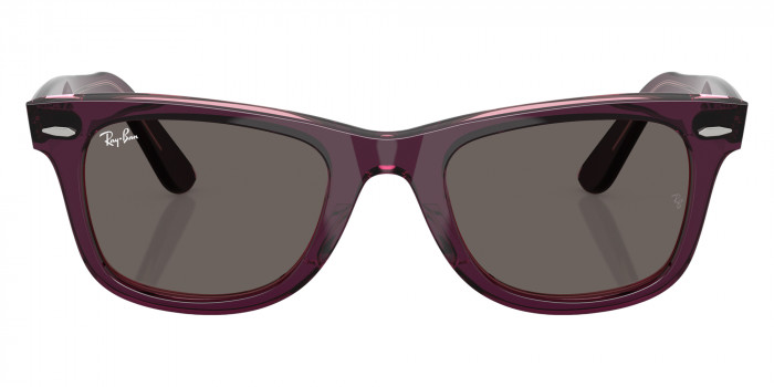 Ray-Ban™ RB2140 Original Wayfarer Classic 1447B1 50 - Violet on Transparent Pink