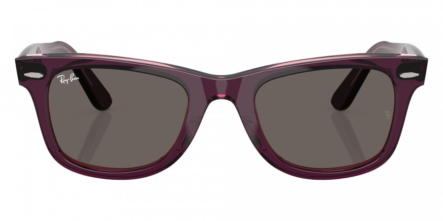 Ray-Ban™ RB2140 Original Wayfarer Classic 1447B1 50 - Violet on Transparent Pink