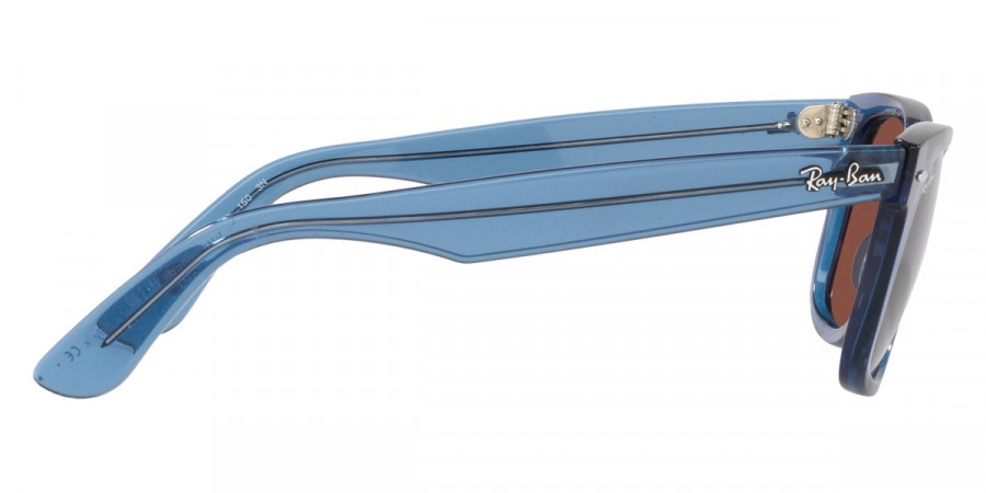 Color: Transparent Blue (6587C5) - Ray-Ban RB21406587C550