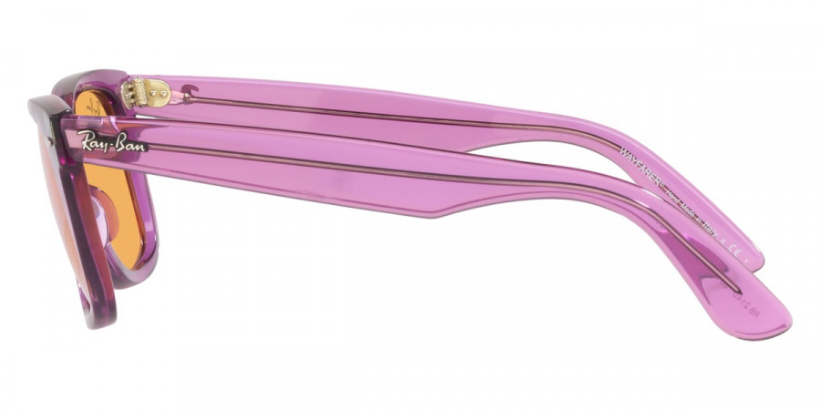 Color: Transparent Violet (661313) - Ray-Ban RB214066131350