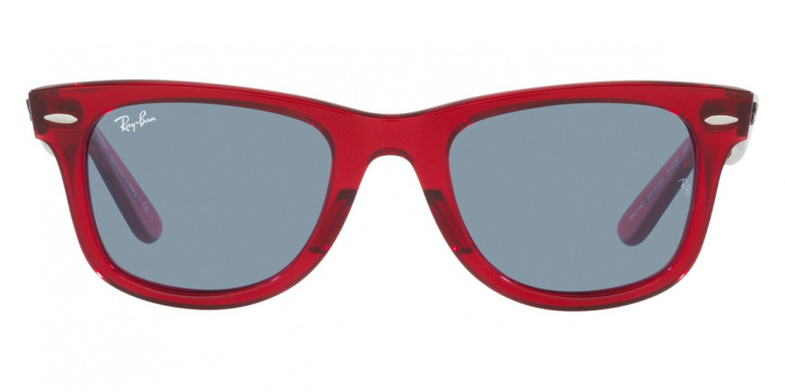 Ray-Ban™ Wayfarer RB2140 661456 50 - Transparent Red