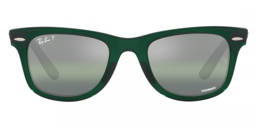 Ray-Ban™ Wayfarer RB2140 6615G4 50 - Transparent Green