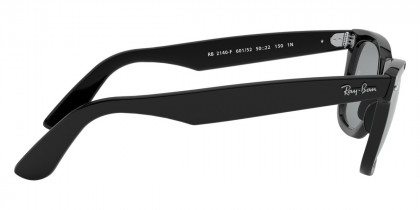 Ray-Ban™ Wayfarer RB2140F 601/52 52 Black Sunglasses