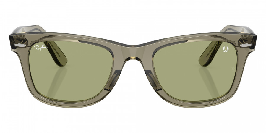 Ray-Ban™ RB2140F Wayfarer 68694E 52 - Transparent Green