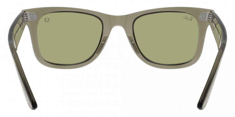 Color: Transparent Green (68694E) - Ray-Ban RB2140F68694E52
