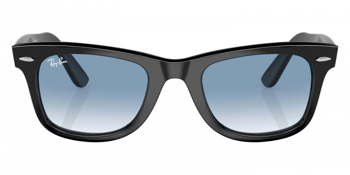 Ray-Ban™ Wayfarer RB2140F 901/64 52 Black Sunglasses