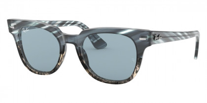 Color: Blue Gradient Gray Striped (125262) - Ray-Ban RB216812526250