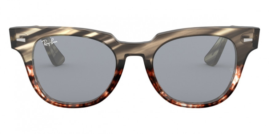 Ray-Ban™ Meteor RB2168 1254Y5 50 - Gray Gradient Brown Striped