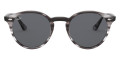Striped Gray Havana / Dark Gray