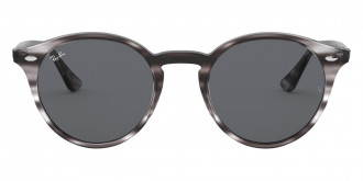 Color: Striped Gray Havana (643087) - Ray-Ban RB218064308749