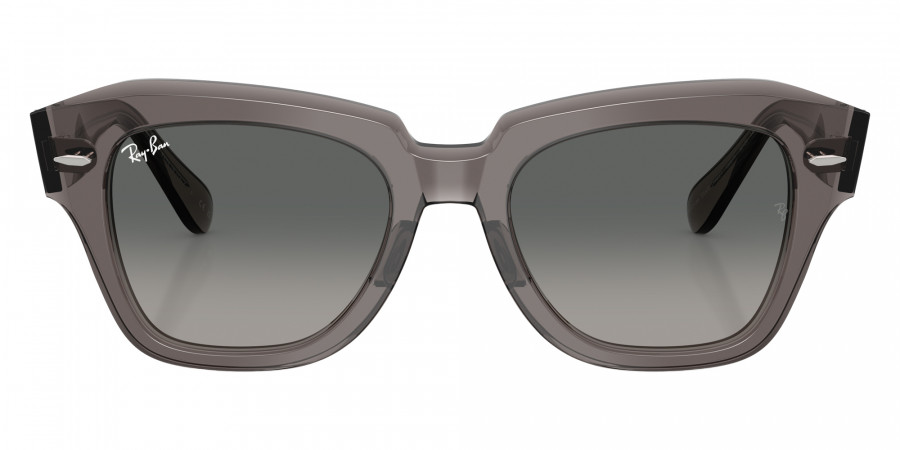 Ray-Ban™ RB2186 State Street 136971 49 - Transparent Gray