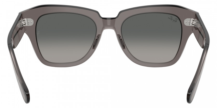 Color: Transparent Gray (136971) - Ray-Ban RB218613697149