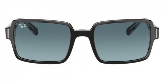 Color: Black On Transparent (12943M) - Ray-Ban RB218912943M52