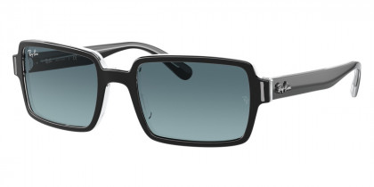 Color: Black On Transparent (12943M) - Ray-Ban RB218912943M52