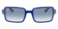 Blue On Vichy Blue / White / Clear Gradient Blue