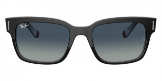Color: Black On Chevron Gray/Burgundy (13183A) - Ray-Ban RB219013183A53
