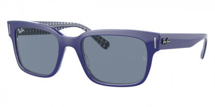 Color: Blue On Vichy Blue/White (131962) - Ray-Ban RB219013196255