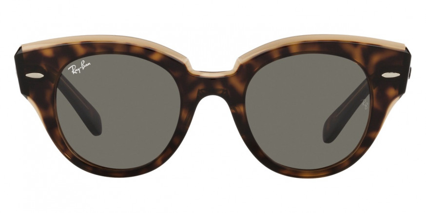 Ray-Ban™ Roundabout RB2192 1292B1 47 - Havana On Transparent Brown
