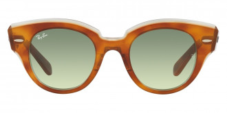 Color: Havana On Transparent Green (1325BH) - Ray-Ban RB21921325BH47