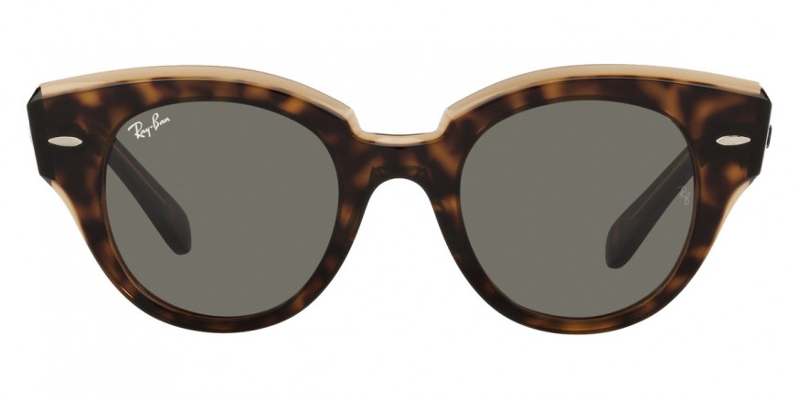 Ray-Ban™ Roundabout RB2192F 1292B1 47 - Havana On Transparent Brown