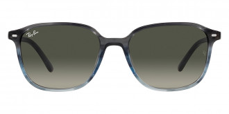 Color: Striped Gray and Blue (138171) - Ray-Ban RB219313817151