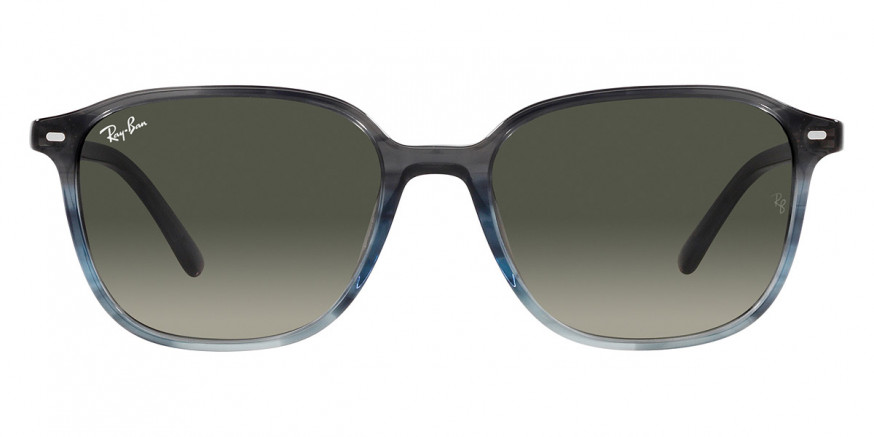 Ray-Ban™ Leonard RB2193 138171 55 - Striped Gray and Blue