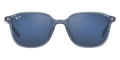 Transparent Dark Blue / Gray Mirrored Blue