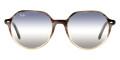 Gradient Brown Havana / Clear Gradient Blue