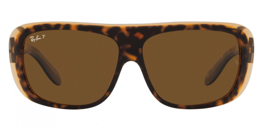 Ray-Ban™ Blair RB2196 129257 61 - Havana on Transparent Brown