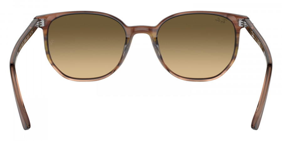 Color: Striped Brown and Green (13920A) - Ray-Ban RB219713920A52