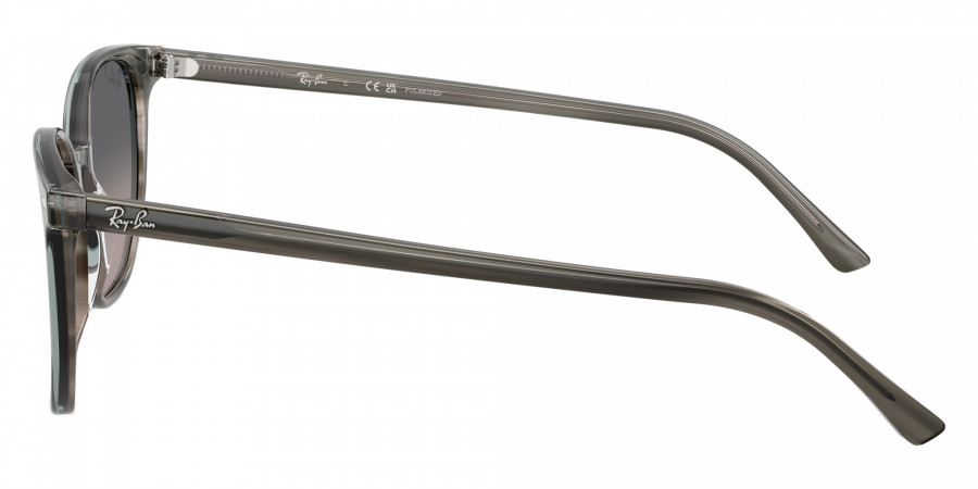 Color: Striped Gray (1438M3) - Ray-Ban RB21971438M352