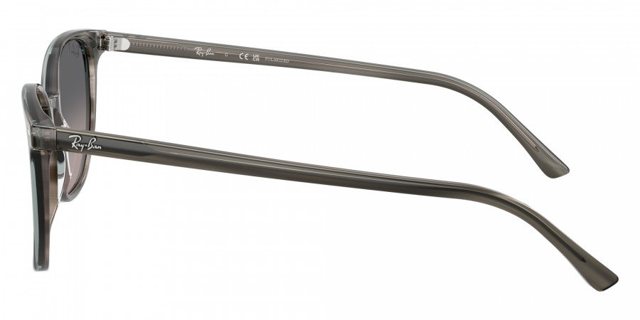 Color: Striped Gray (1438M3) - Ray-Ban RB2197F1438M354