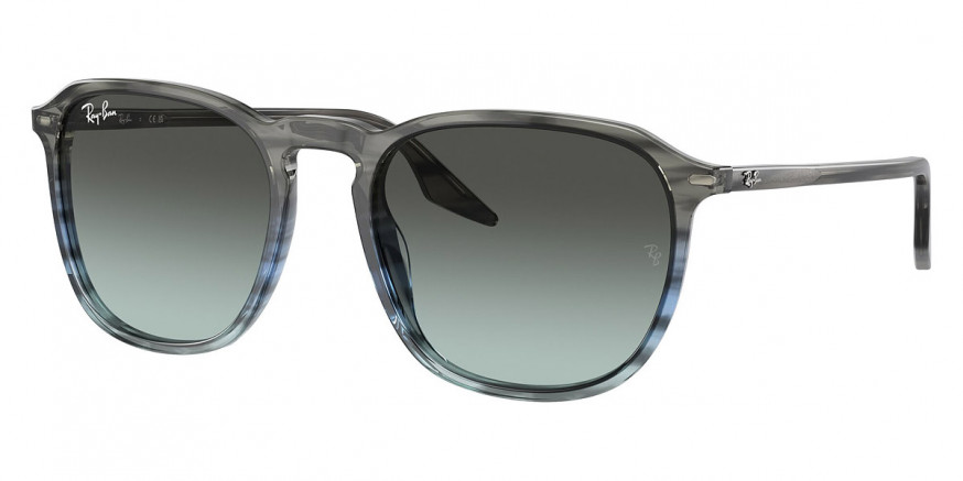 Ray-Ban™ RB2203 1391GK 52 - Striped Gray and Blue