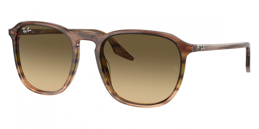 Ray-Ban™ RB2203 13920A 55 - Striped Brown and Green